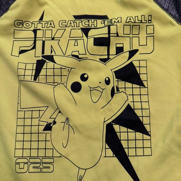 Jumping Beans Boys Pokémon Pikachu Shirt Size 6 Active Graphic Tee - Picture 2 of 5